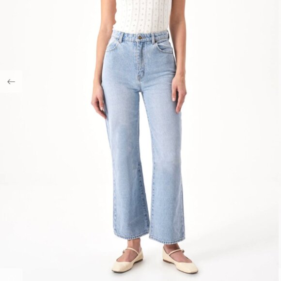 ROLLA'S Denim - Heidi Jean Ankle - Old Stone